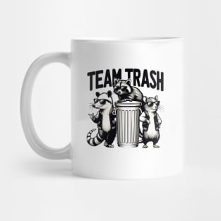 Funny Opossum Meme, Team Trash, Cute Raccoon, Rat Mug